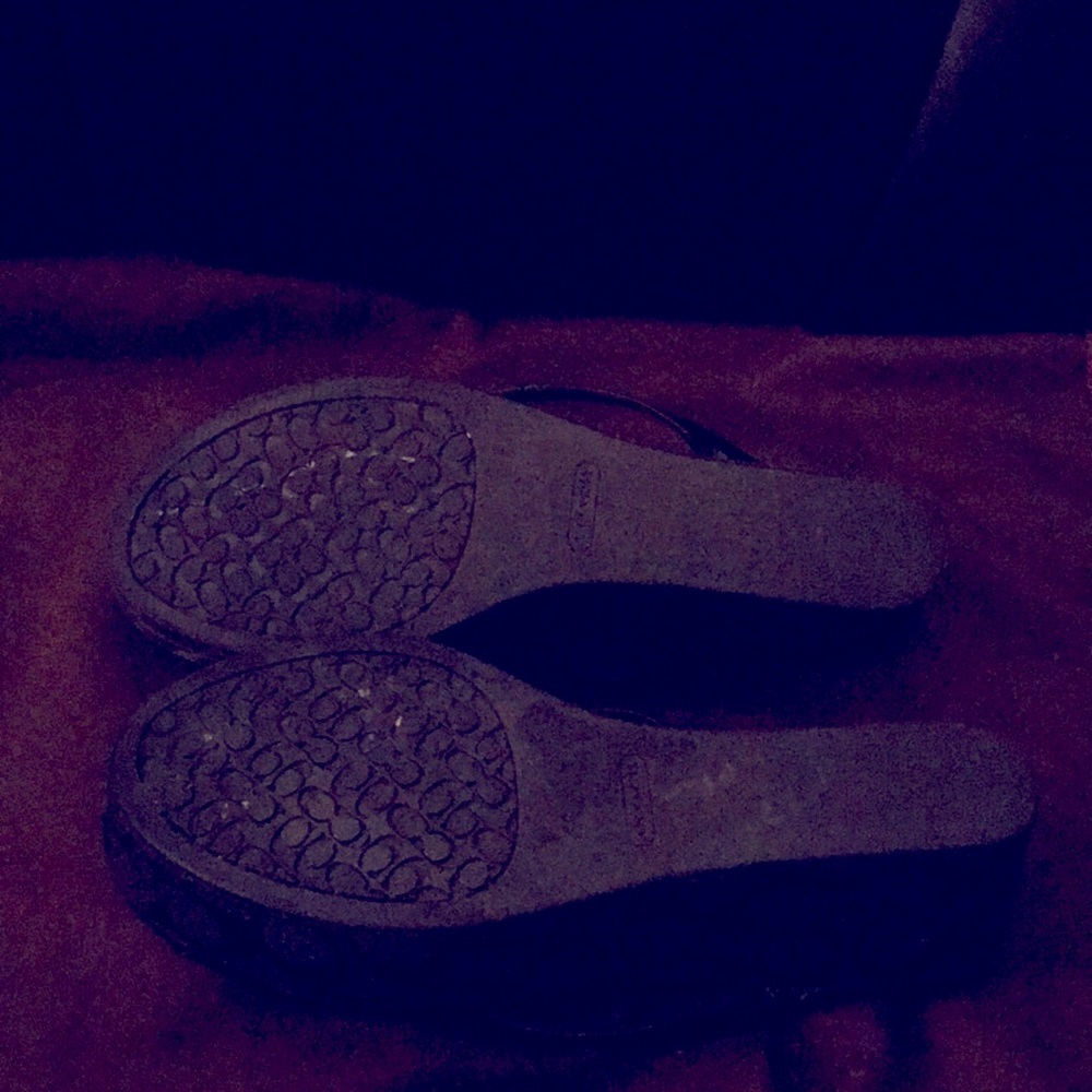 Coach Wedges - Picture 2 of 5